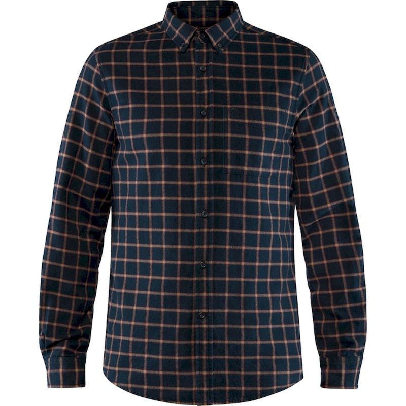 Övik Flannel Shirt - Overhemd - Heren