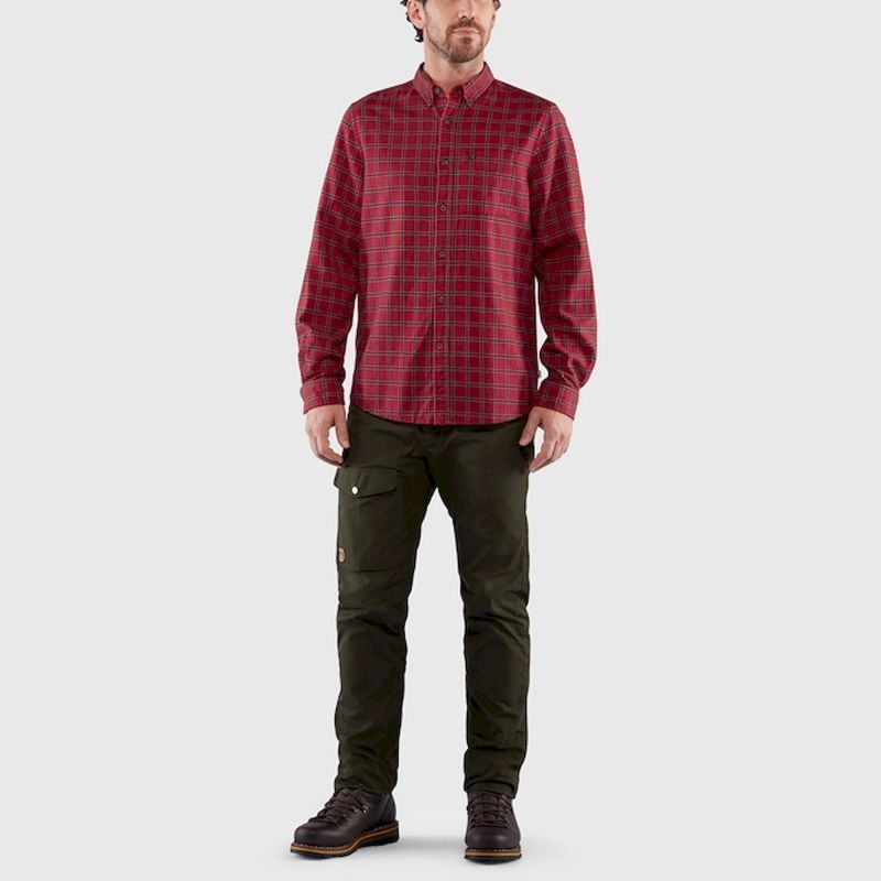 Fjällräven Övik Flannel Shirt - Camisa - Hombre | Hardloop