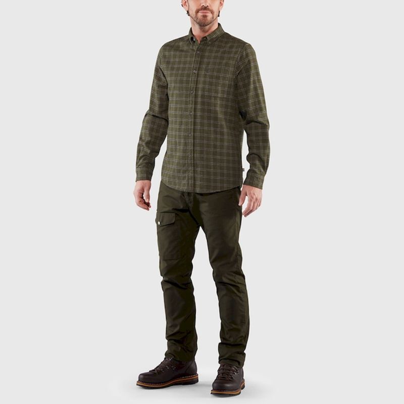 Fjällräven Övik Flannel Shirt - Hemd - Herren | Hardloop