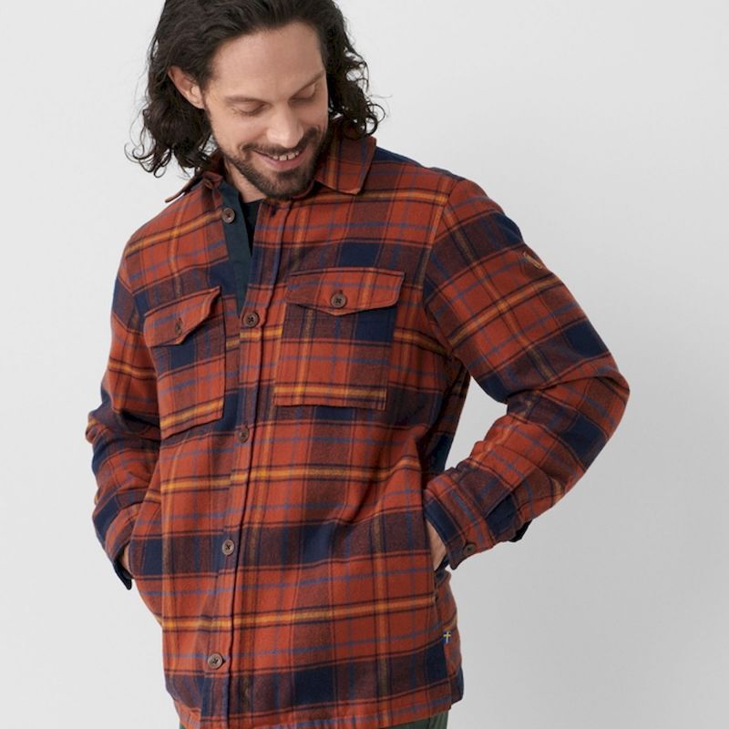 Fjällräven Övik Lite Padded Shirt - Shirt - Men's | Hardloop
