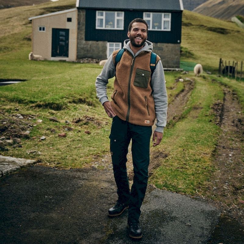 Fjällräven Vardag Pile Fleece Vest - Fleece vest - Men's | Hardloop
