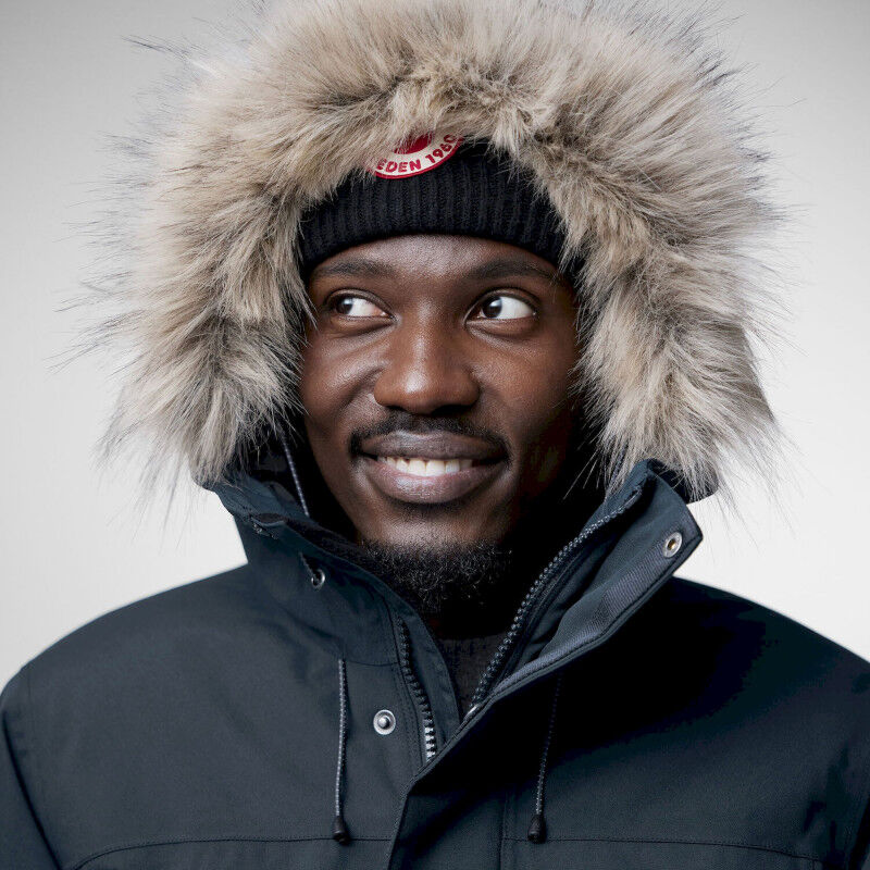 Stone Harbour Jacke Mit Schwarzem Fell Parka Herren Winter Parka