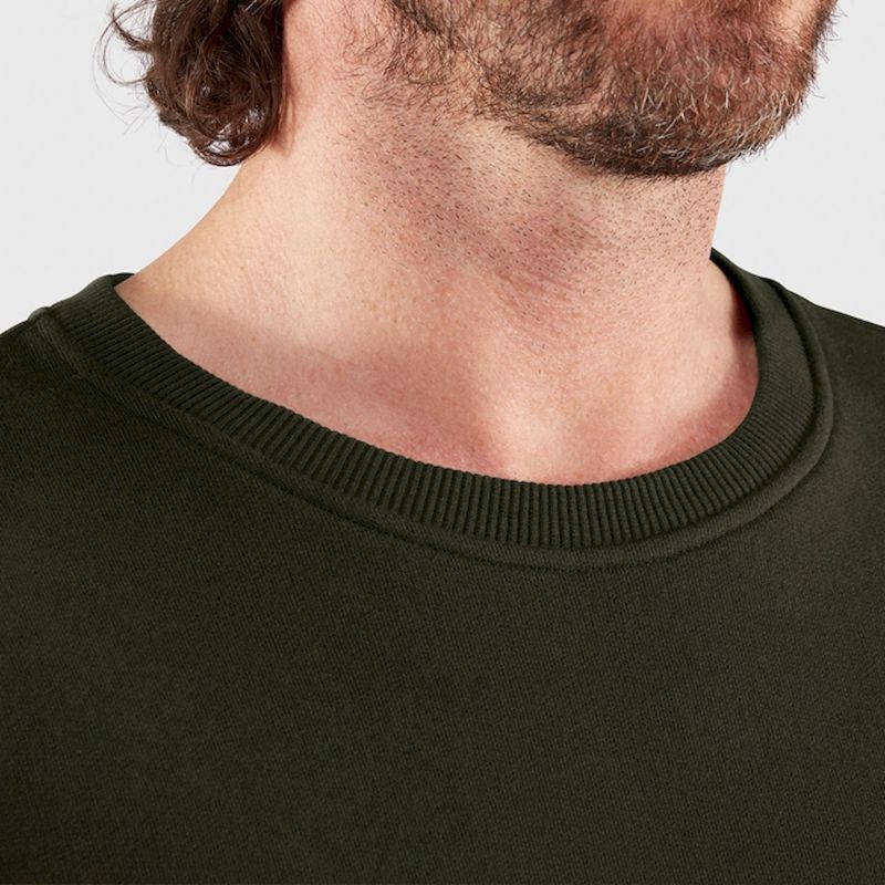 Fjällräven Fjällräven Logo Sweater - Sweatshirt sem capuz homem | Hardloop