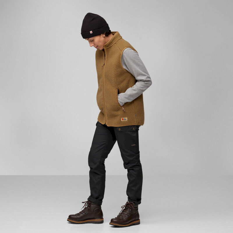 Fjällräven Vardag Pile Fleece Vest - Dámská fleesová mikina | Hardloop