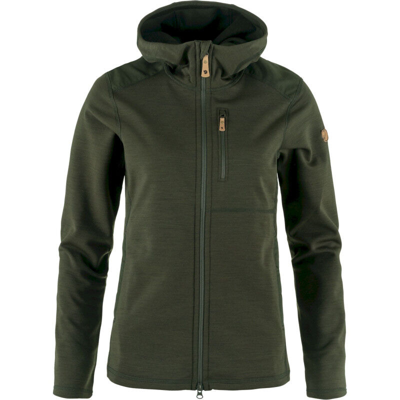 Keb Fleece Hoodie - Fleecejakke - Damer