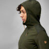 Fjällräven Keb Fleece Hoodie - Fleecevest - Dames | Hardloop