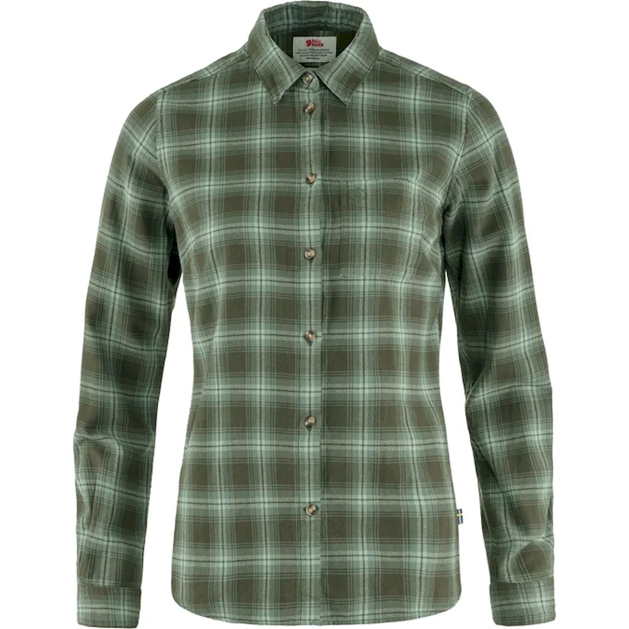 Fjällräven Ovik Flannel Shirt - Koszula damski | Hardloop