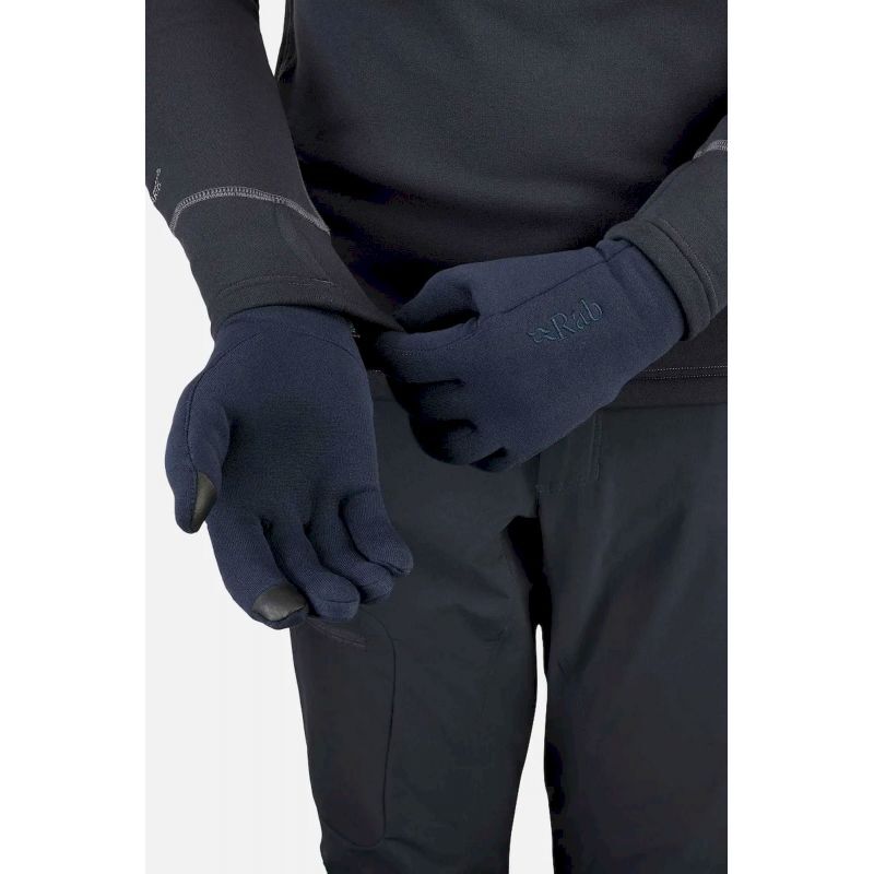 Rab Power Stretch Contact Gloves - Pánské rukavice | Hardloop