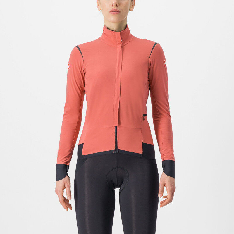 castelli Alpha RoS 防風透湿ジャケット 女性Mサイズ 中古美品 castelli-alpha-ros-w-light-