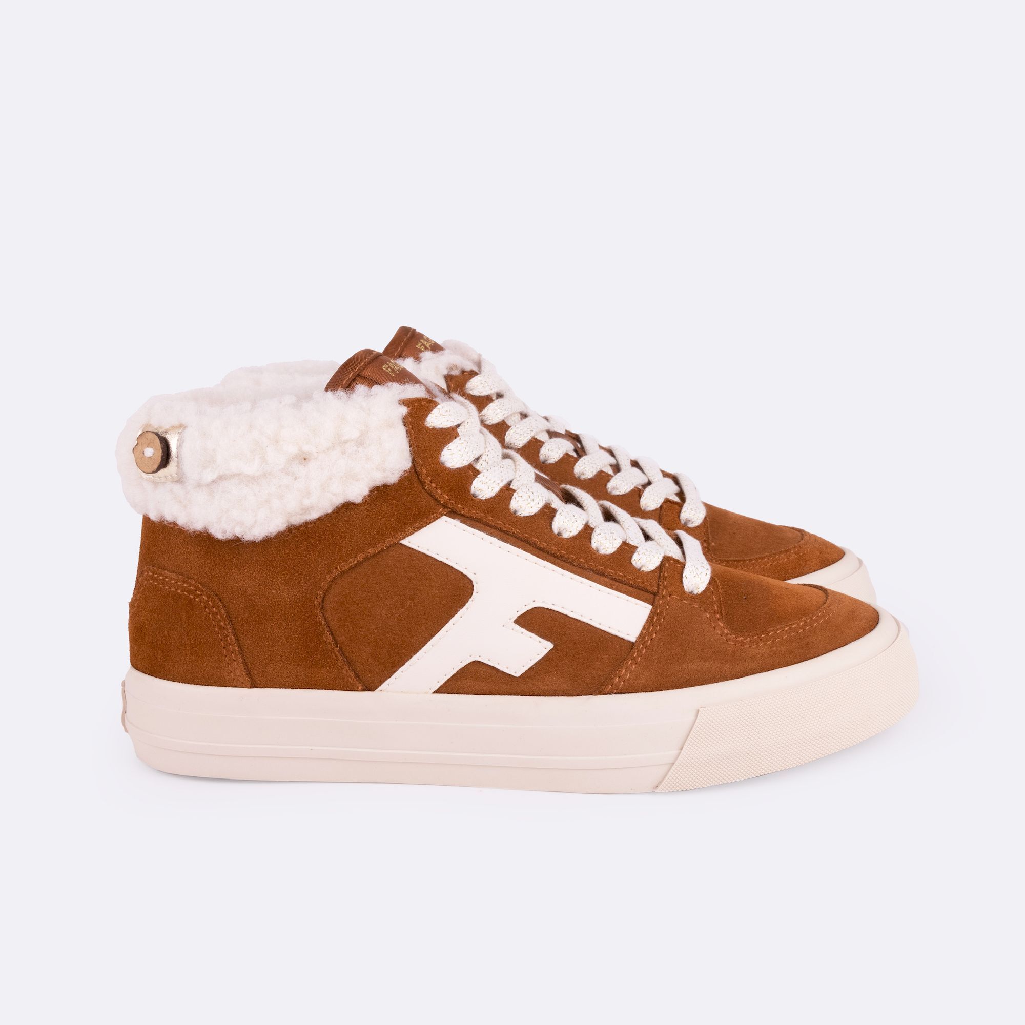 Faguo Walnut Mid Suede - Chaussures lifestyle femme | Hardloop
