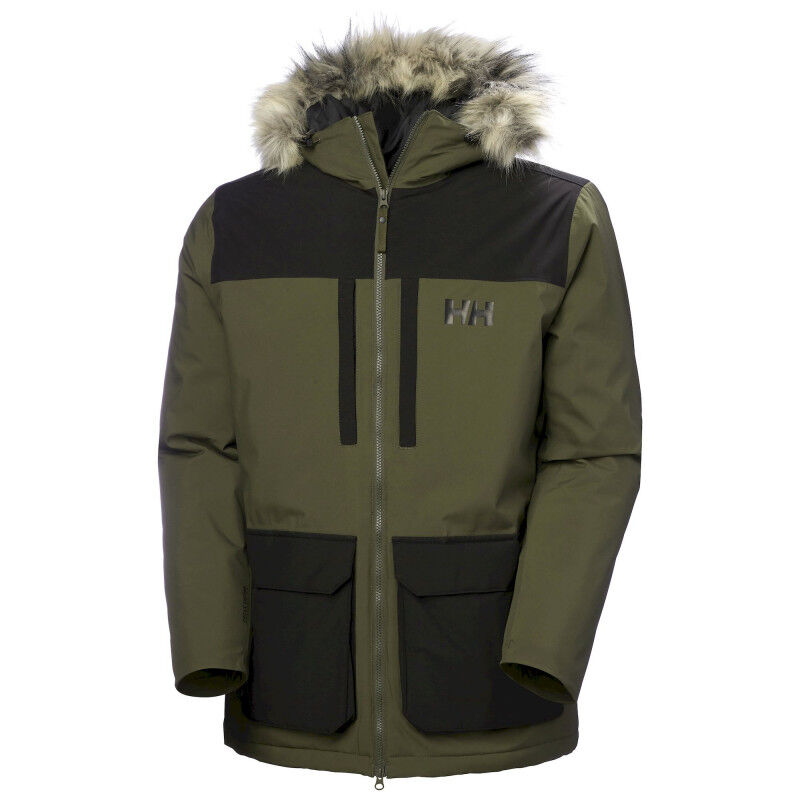 Parka HH Dubliner Insulated verde oliva Hombre