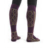 icebreaker Ski+ Medium Over The Calf Alpine Geo - Meias de lã merino homem | Hardloop