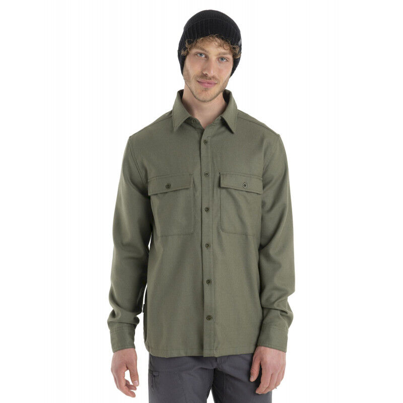 Icebreaker Merino 200 Dawnder LS Flannel Shirt - Shirt - Men's | Hardloop