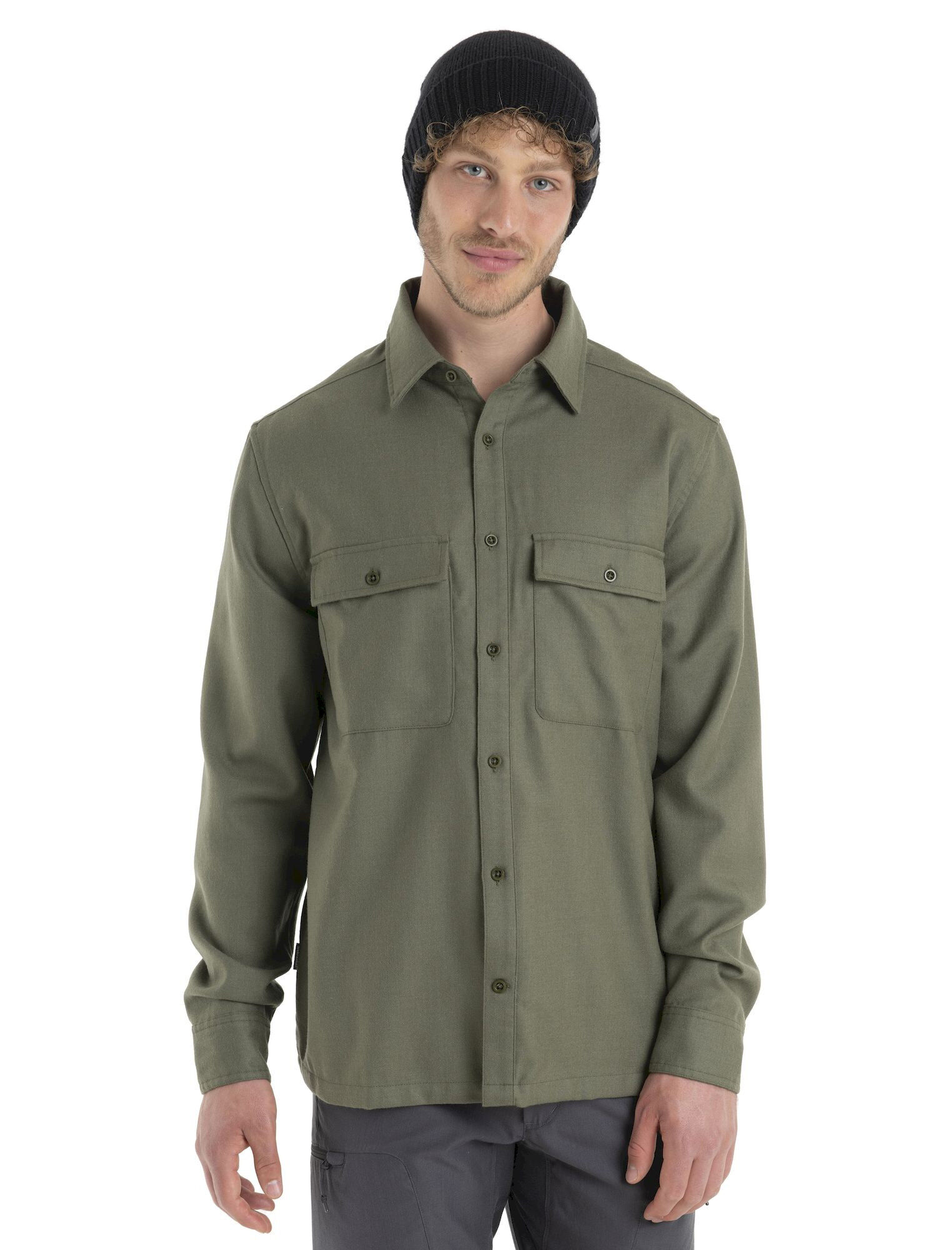 Icebreaker Merino 200 Dawnder LS Flannel Shirt - Camicia - Uomo | Hardloop