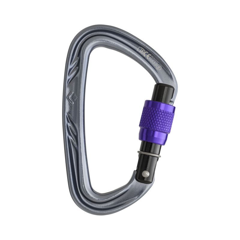 Black Diamond Nitron Screwgate - Karabinek | Hardloop