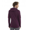 Icebreaker Quantum III LS Zip Hood - Giacca in pile di merino - Uomo I Hardloop