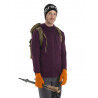 Icebreaker Quantum III LS Zip Hood - Giacca in pile di merino - Uomo I Hardloop