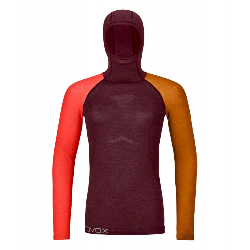 Ortovox 120 Comp Light Hoody - Intimo lana merinos - Donna | Hardloop