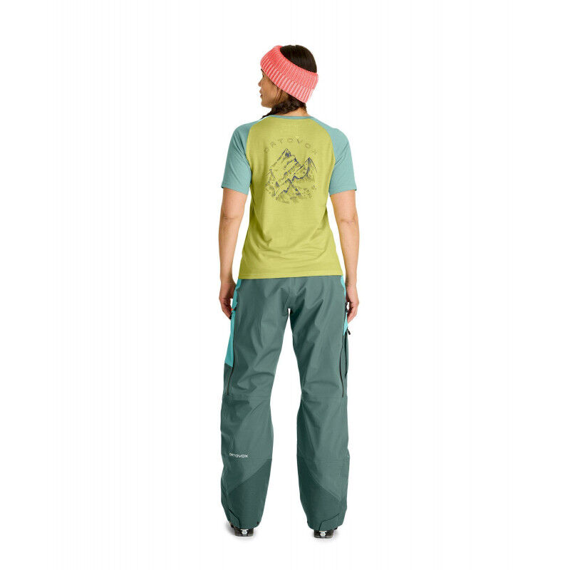 Ortovox 150 Cool Ballpen TS - T-shirt en laine mérinos femme | Hardloop