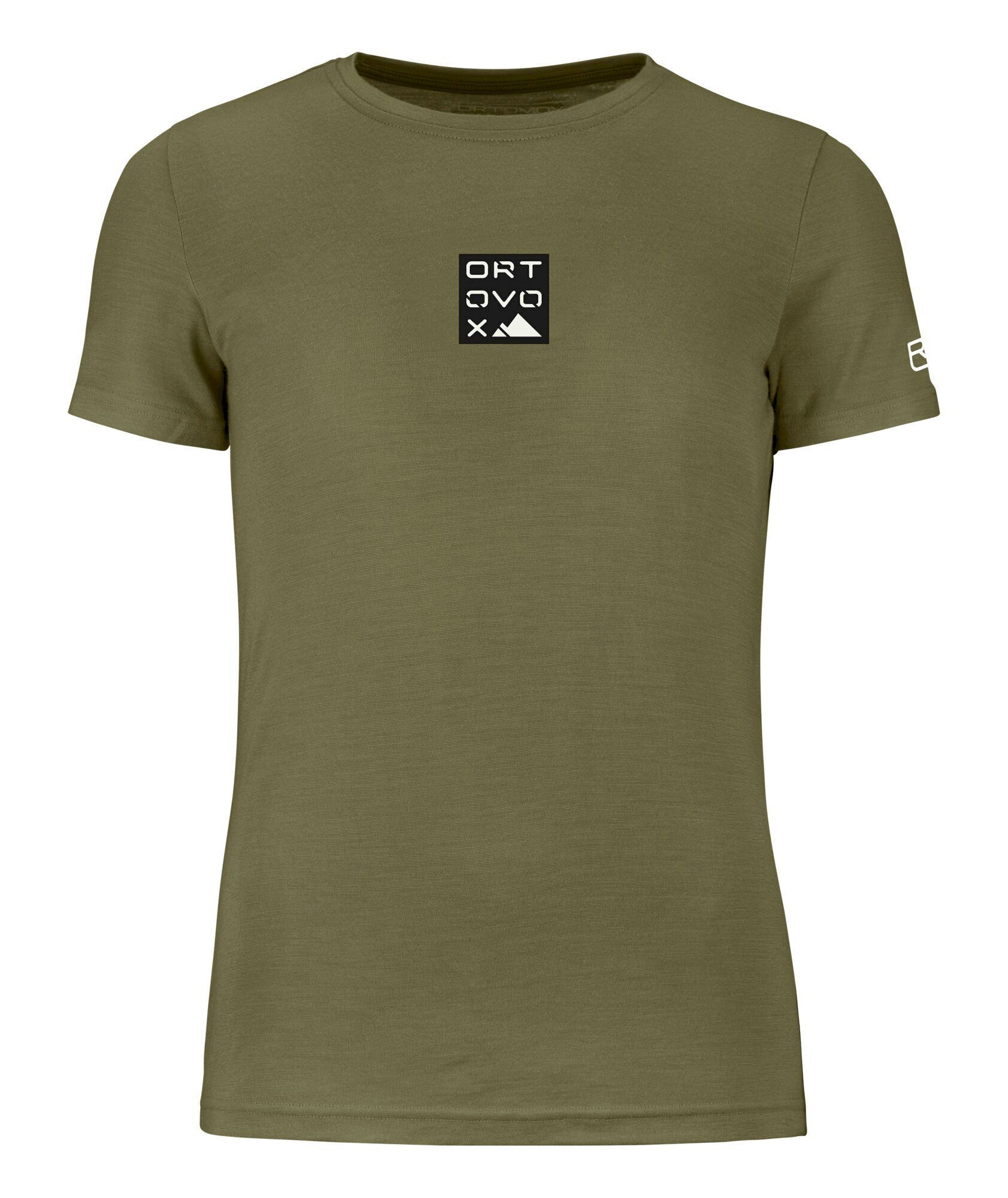 Ortovox 185 Merino Square TS - Merino-shirt - Damer | Hardloop