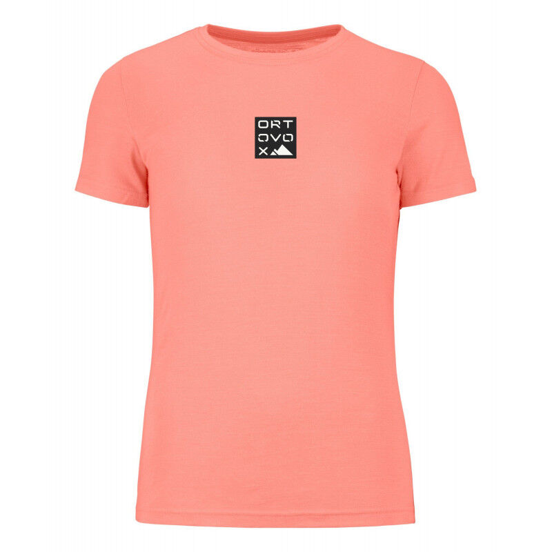 Ortovox 185 Merino Square TS - T-shirt en laine mérinos femme Bloom XS