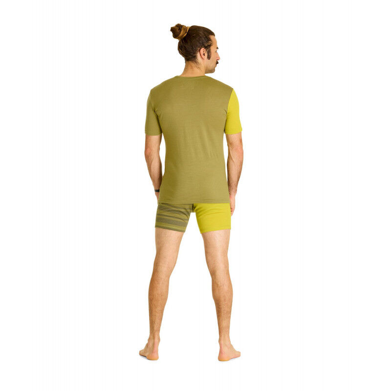 Ortovox 185 Rock'N'Wool Short Sleeve - Merino undertøj - Herrer | Hardloop
