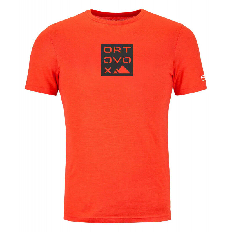 Ortovox 185 Merino Square TS - Maglia merino - Uomo | Hardloop