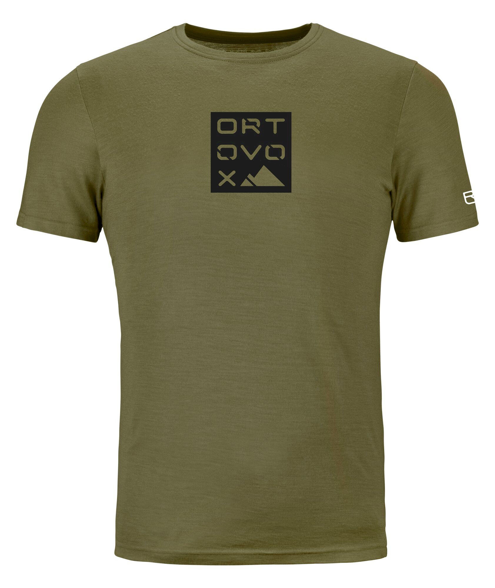 Ortovox 185 Merino Square TS - T-shirt en laine mérinos homme | Hardloop