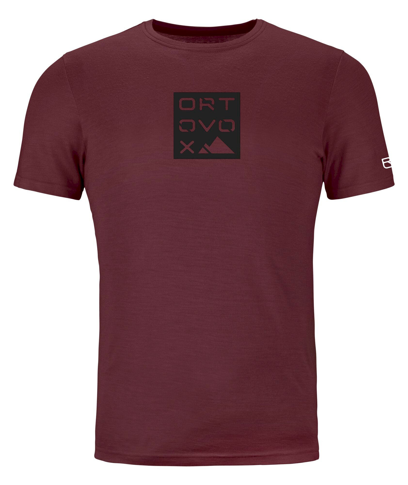 Ortovox 185 Merino Square TS - T-shirt en laine mérinos homme | Hardloop