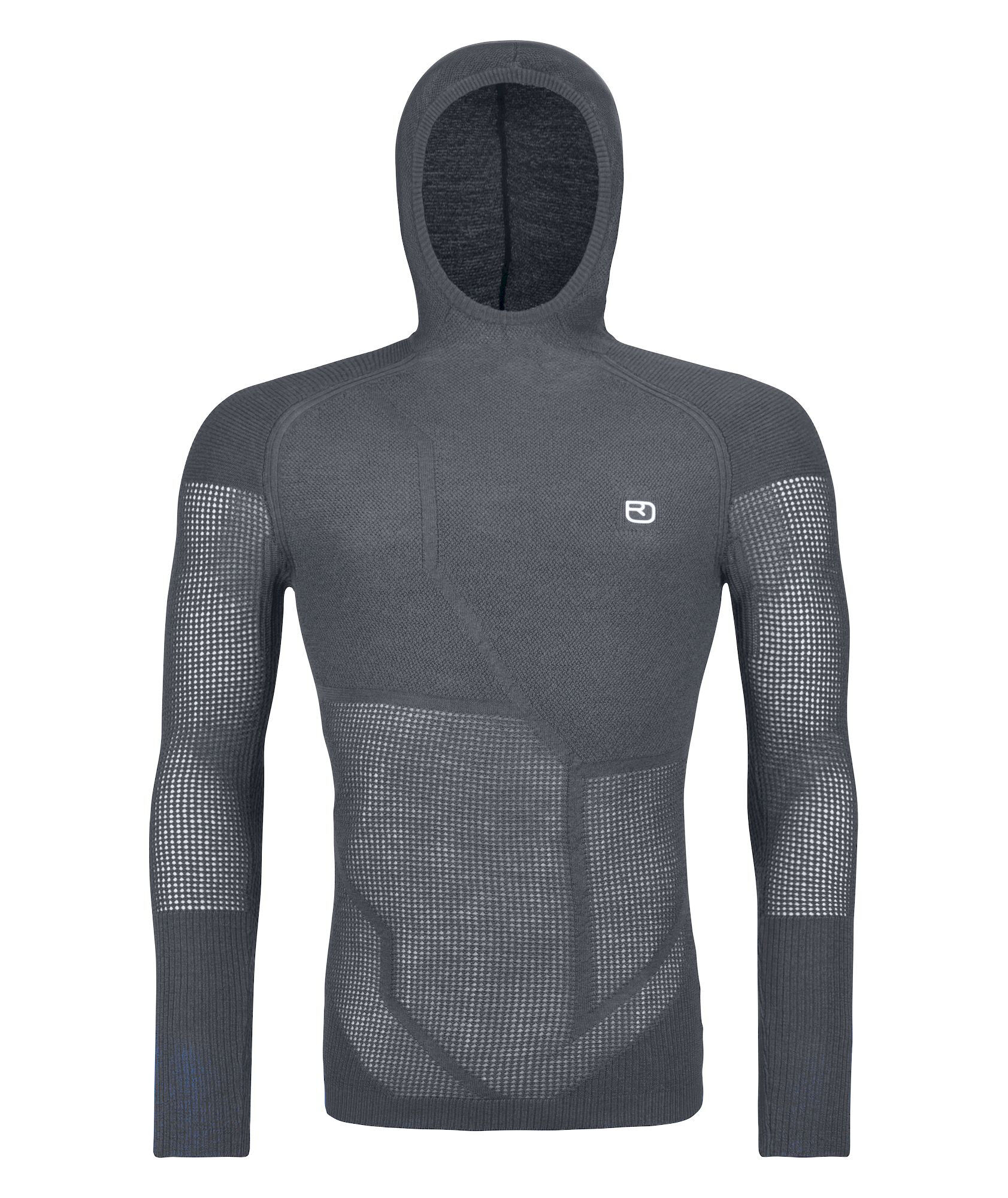 Pull à Capuche Homme 100% Laine Mérinos - Sous-vêtement Thermique, Coupe Ajustée, Chaussettes Incluses - 2