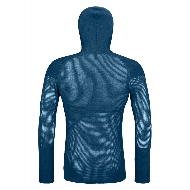 Ortovox Merino Thermovent Hoody - Roupa interior de lã merino homem | Hardloop