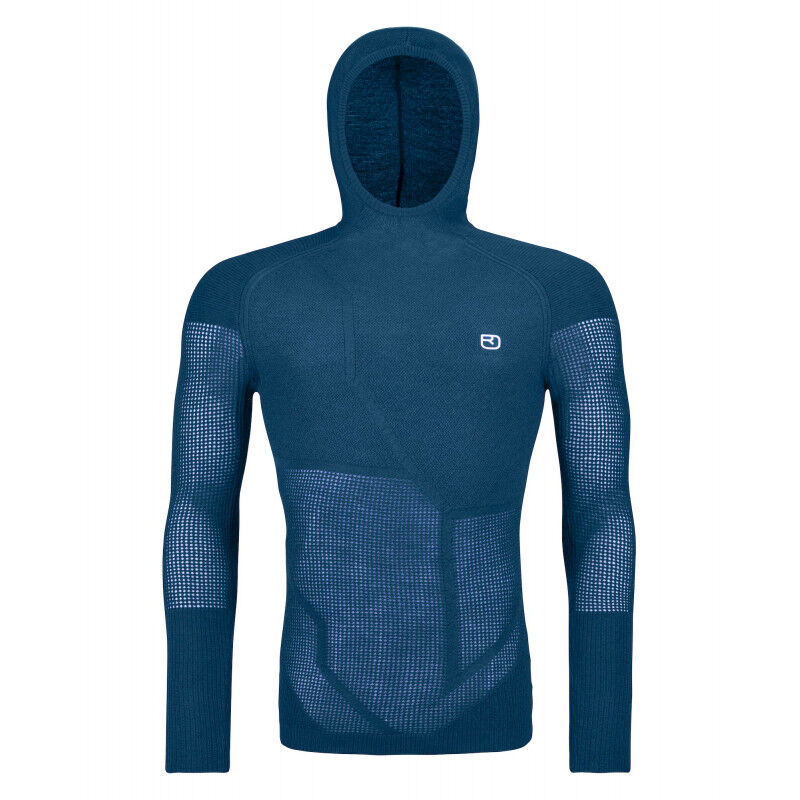 Ortovox Merino Thermovent Hoody - Pánské funkční triko | Hardloop