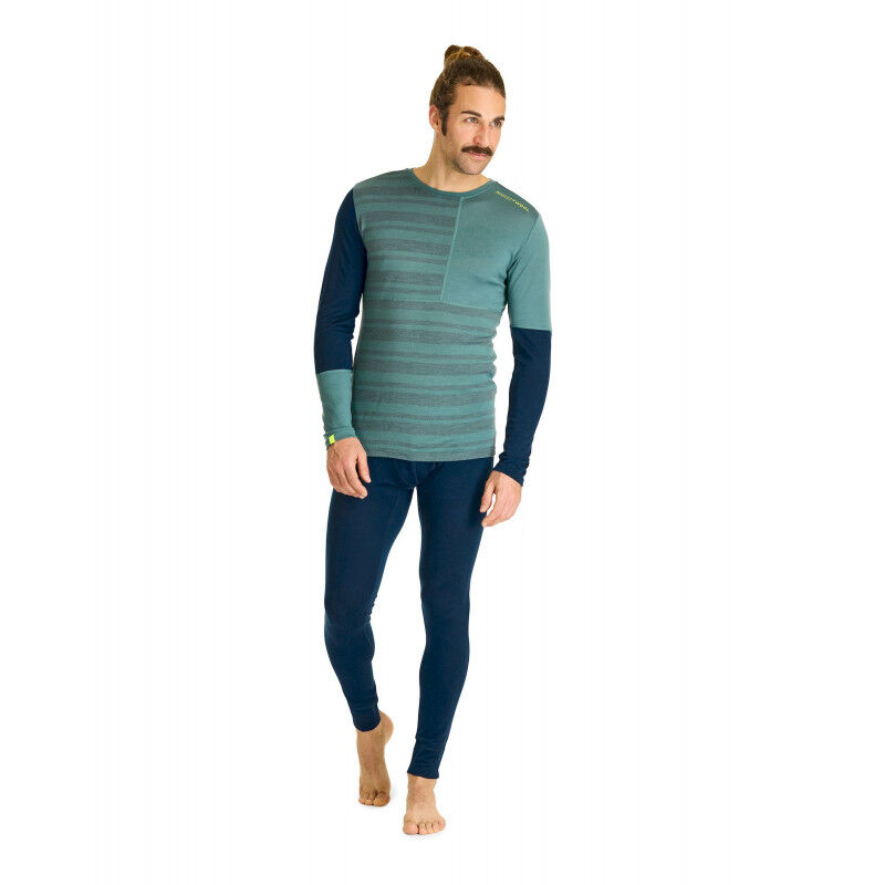 Ortovox 185 Rock'N'Wool Long Pants - Ondergoed - Heren