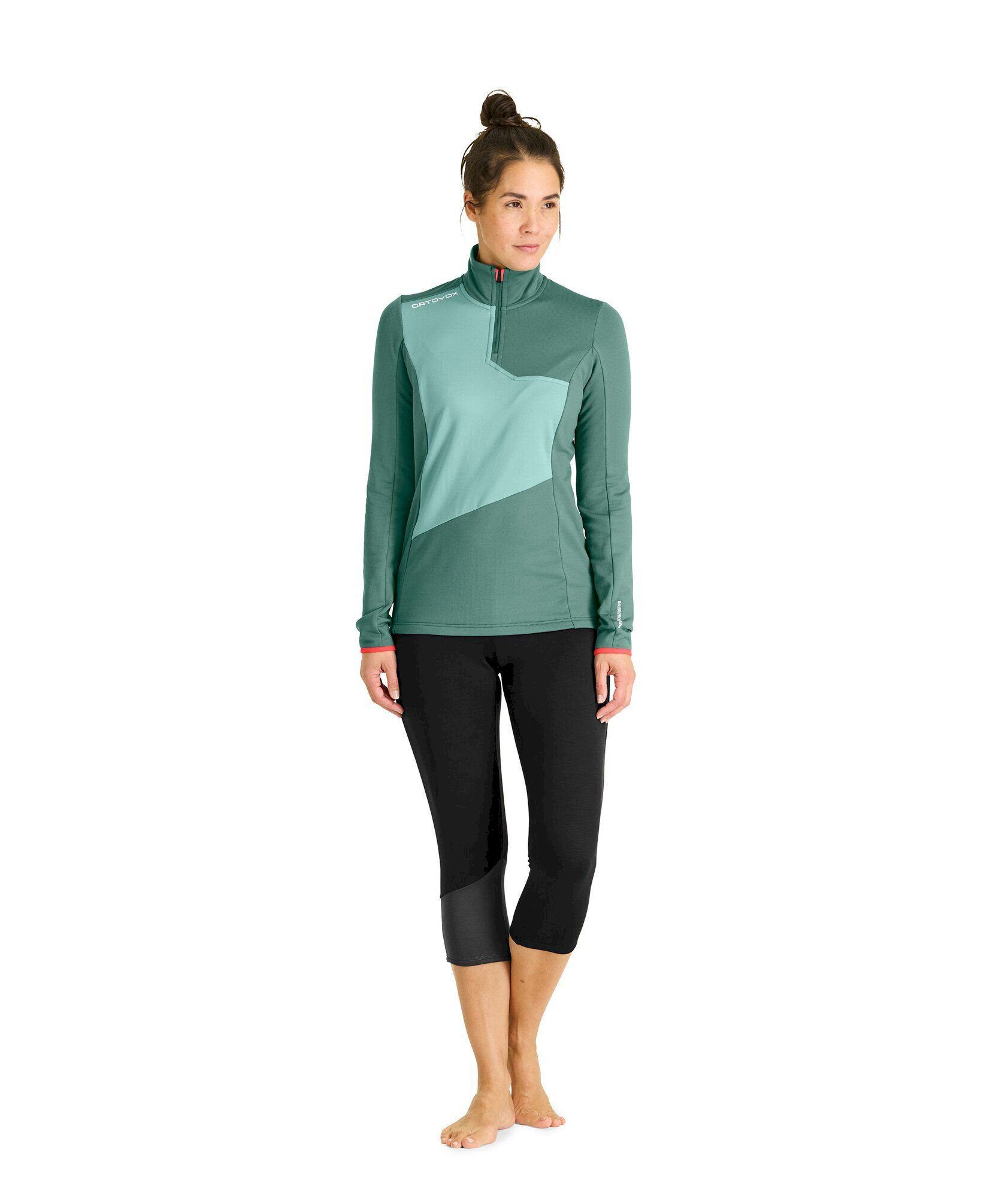 Ortovox Fleece Light Zip Neck - Giacca in pile - Donna