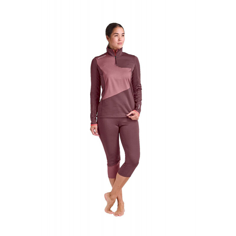 Ortovox Fleece Light Zip Neck - Fleecetakki - Naiset