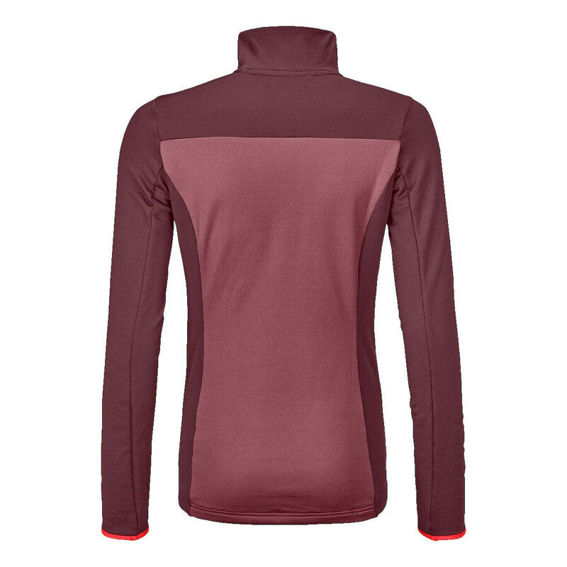Ortovox Fleece Light Zip Neck - Polar mulher | Hardloop