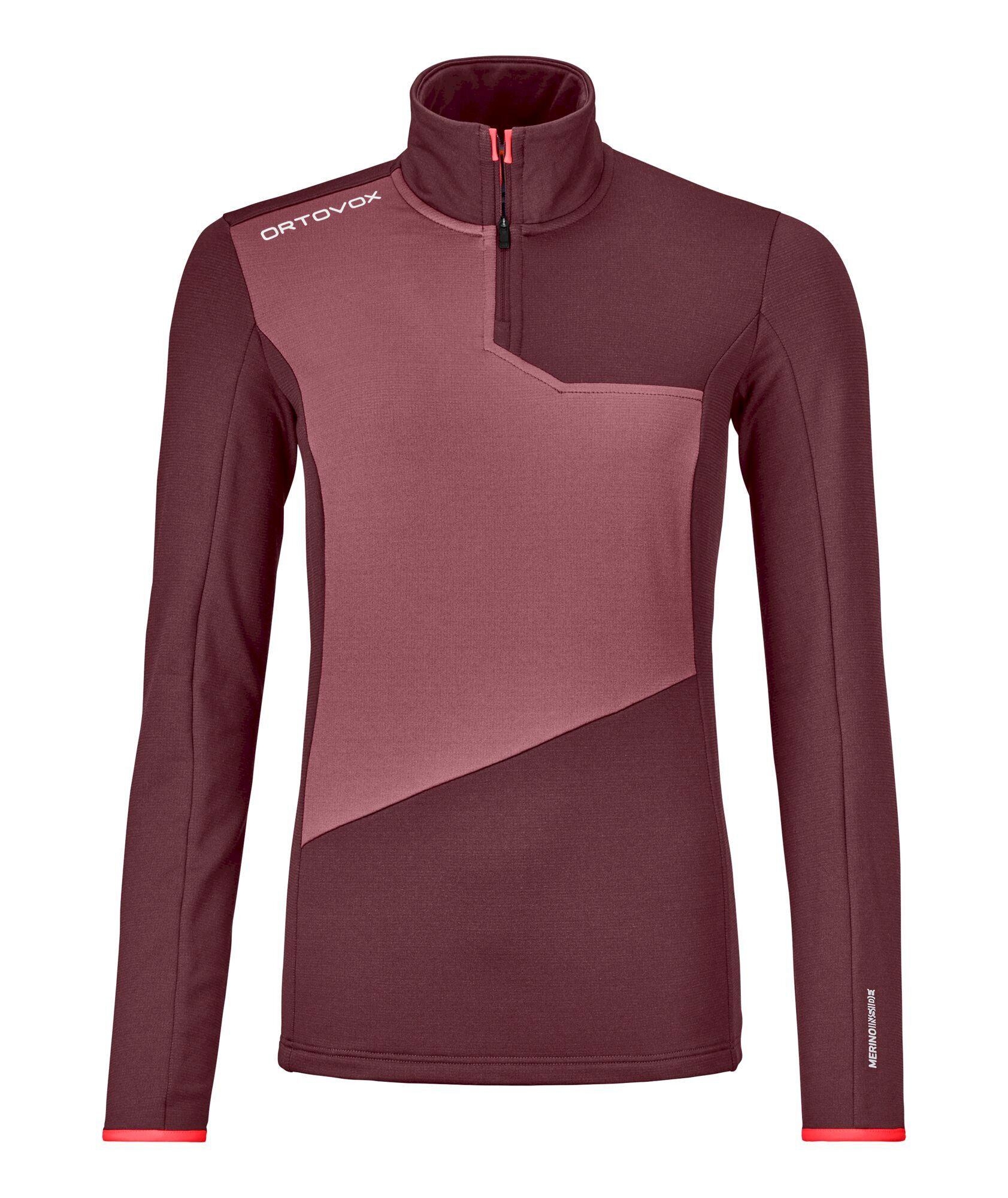 Ortovox Fleece Light Zip Neck - Fleecejakke Damer