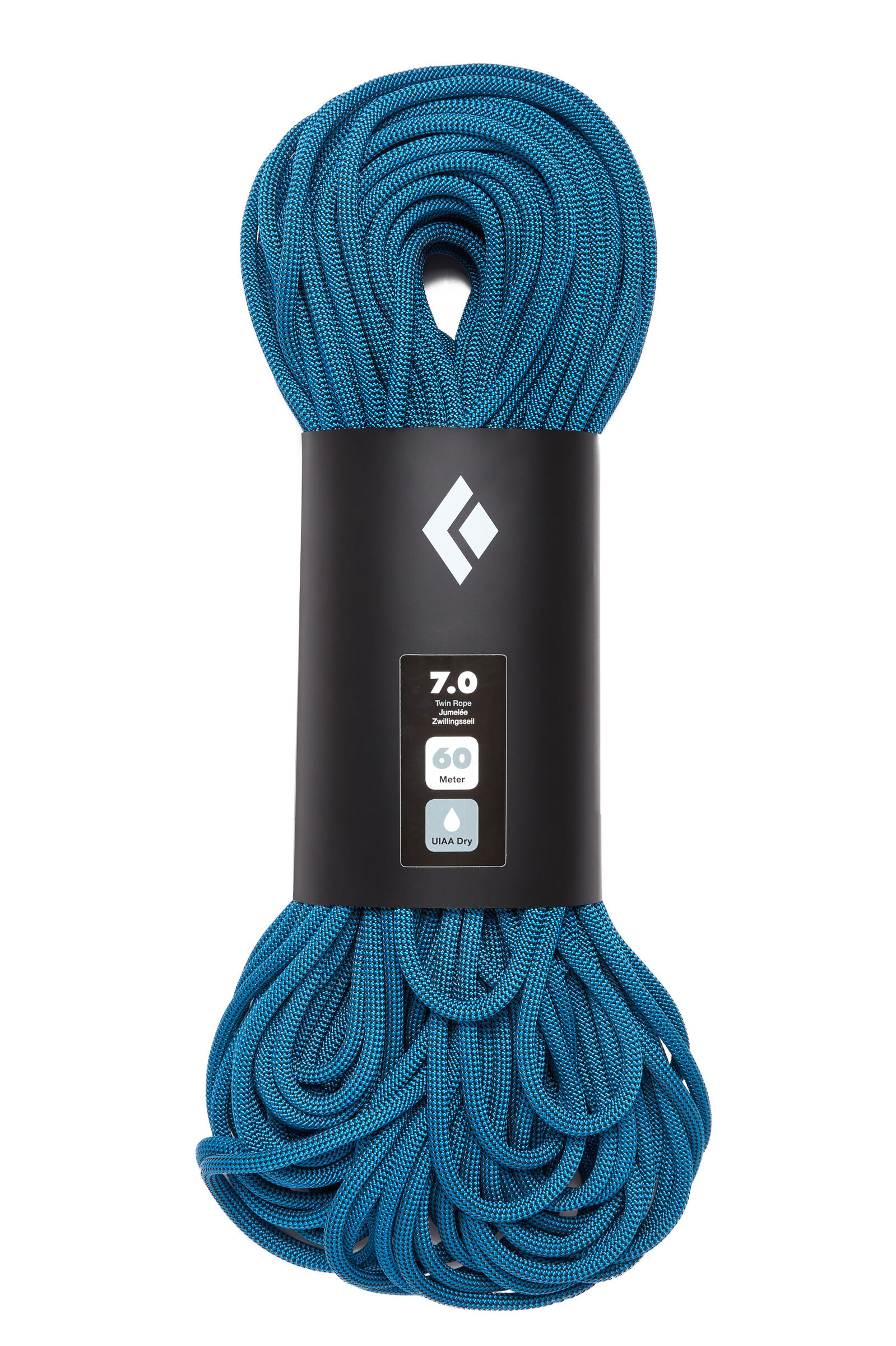 Black Diamond 7.0 Rope - Dry - Lezecké lano | Hardloop