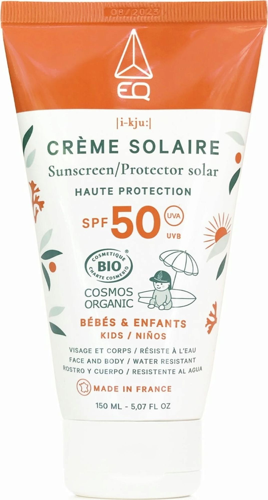 EQ Sunscreen Bebe SPF 50 Bio Cosmos - Crema solare | Hardloop