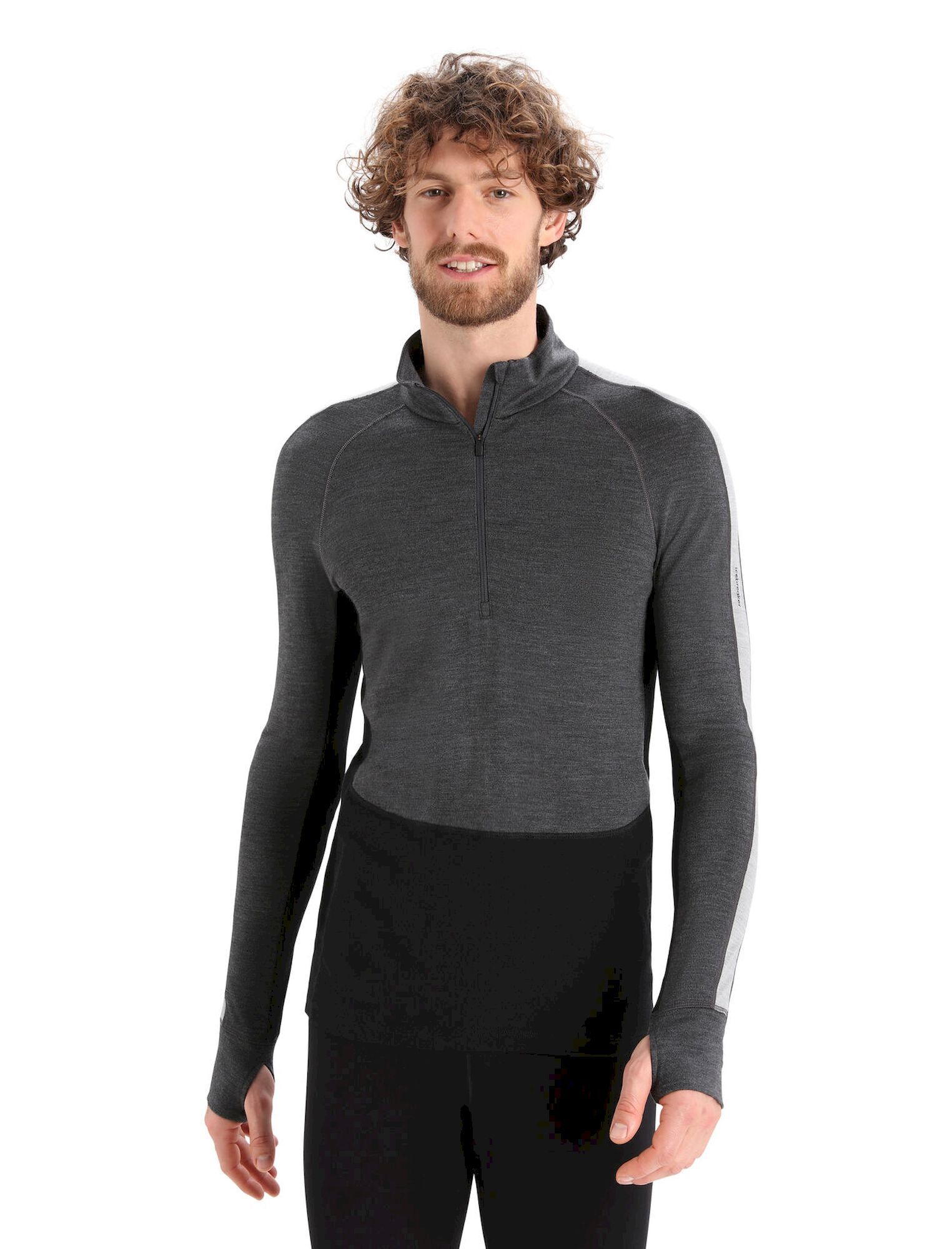 Icebreaker ZoneKnit 260 LS Half Zip Merino base layer Men s