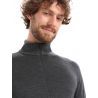 icebreaker ZoneKnit 260 LS Half Zip - Roupa interior de lã merino homem | Hardloop