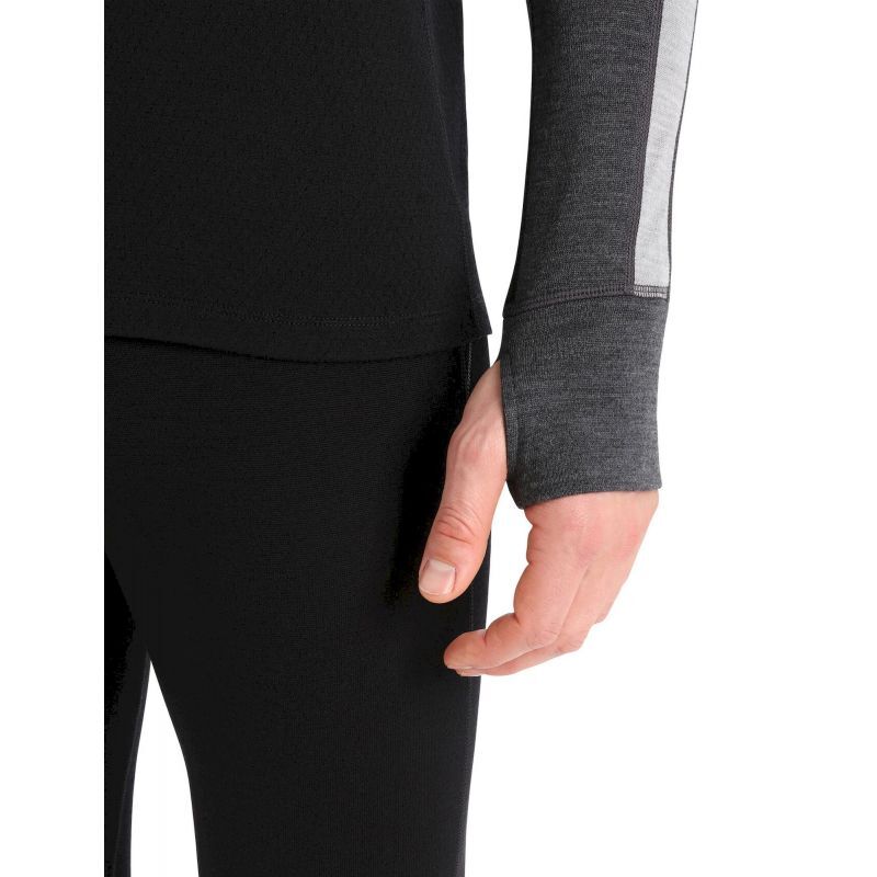 Icebreaker ZoneKnit 260 LS Half Zip - Merinovilla-alusvaatteet - Miehet | Hardloop