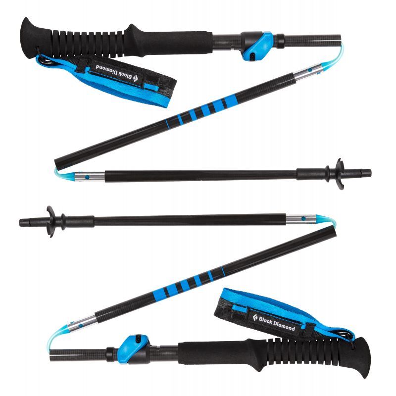 Black Diamond Distance Carbon FLZ - Bastões de trail running | Hardloop