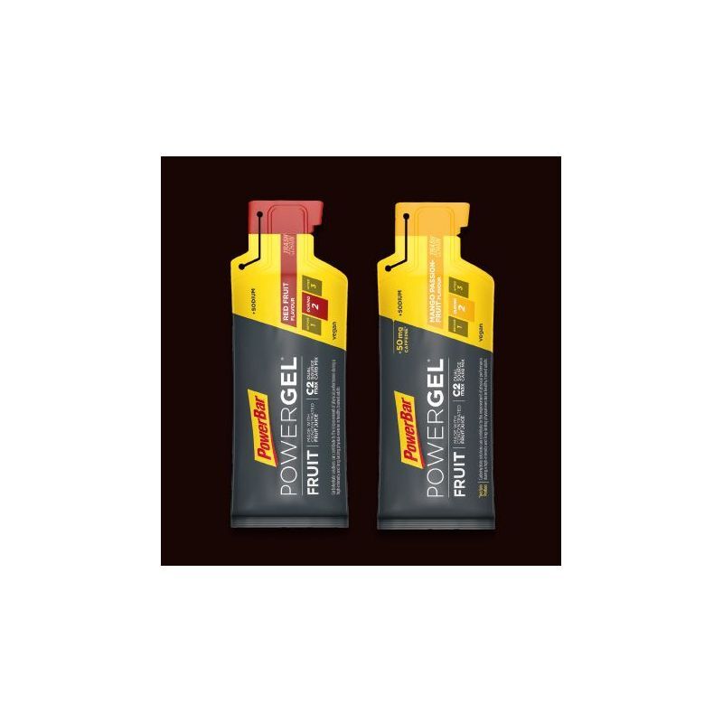Powerbar PowerGel Fruit - Energiageelit | Hardloop