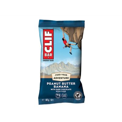 Clif Bar - Beurre De Cacahuetes Banane - Barra energética