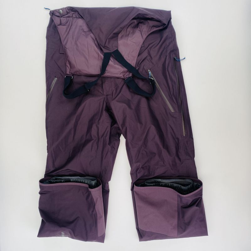 Patagonia M's Powder Town Bibs - Second Hand Ski trousers - Men's - Purple - M | Hardloop