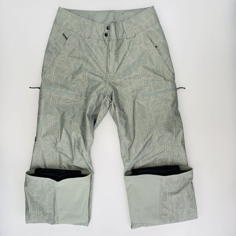 Patagonia M's Powder Town Pants - Reg - Pantaloni da sci di seconda mano - Uomo - Verde - M | Hardloop
