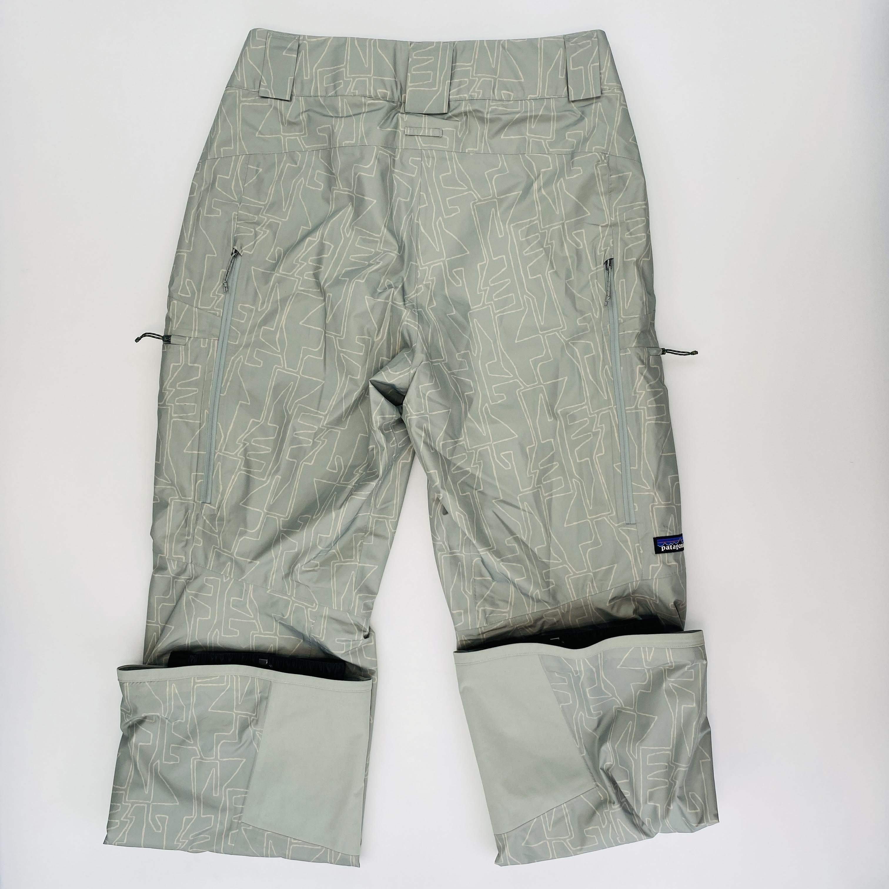 Patagonia M's Powder Town Pants - Reg - Pantaloni da sci di seconda mano - Uomo - Verde - M | Hardloop