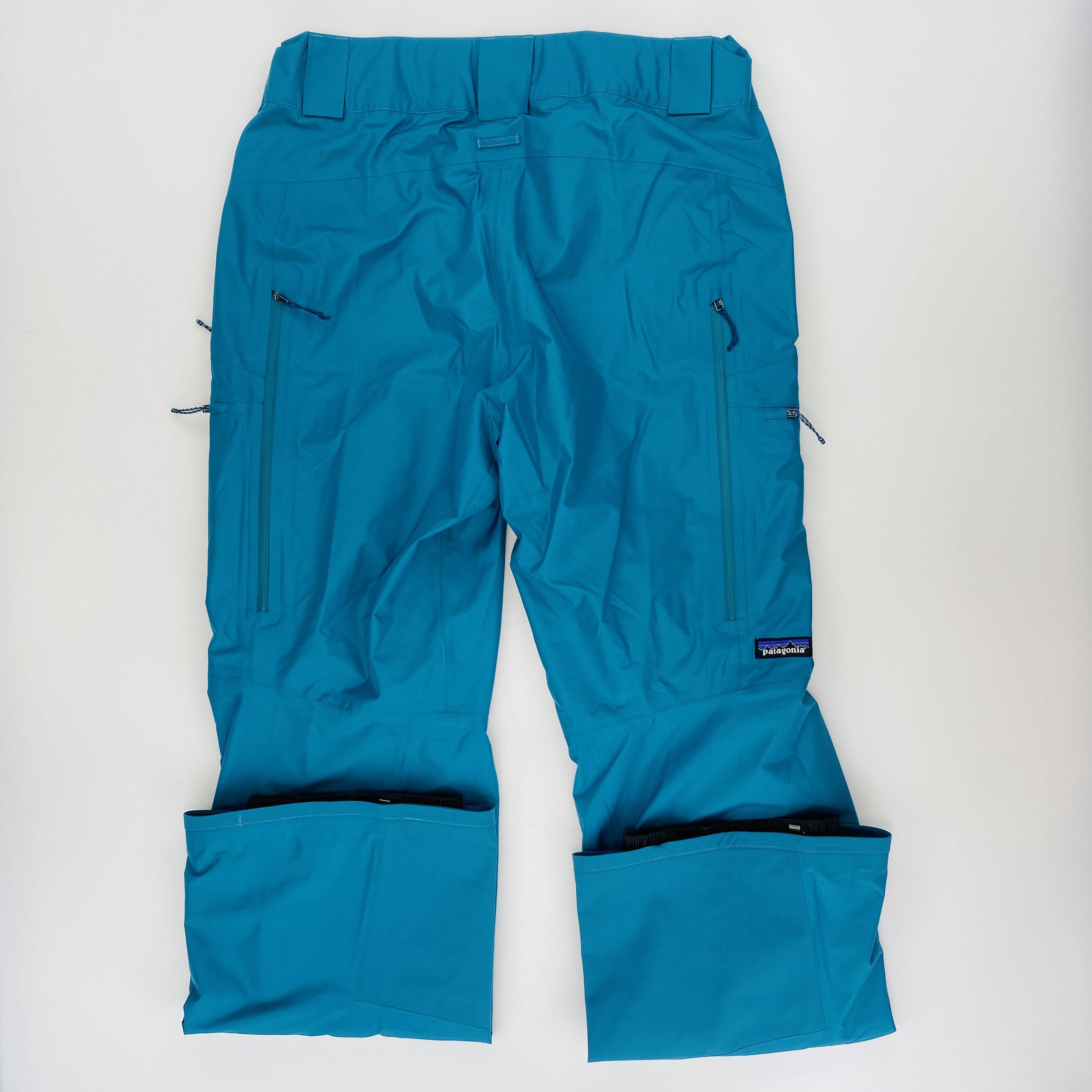Patagonia M's Powder Town Pants - Reg - Second Hand Spodnie narciarskie męskie - Niebieski - M | Hardloop