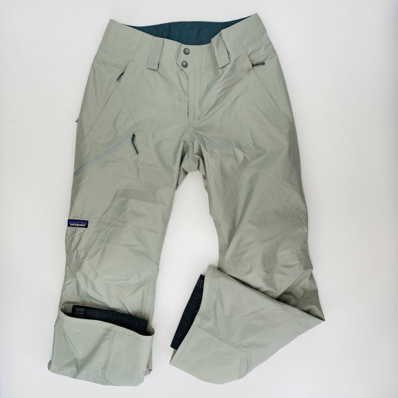 Patagonia W's Insulated Powder Town Pants - Reg - Pantaloni da sci di seconda mano - Donna - Grigio - S | Hardloop